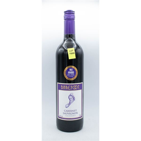 BAREFOOT CABERNET SAUVIGNON 750ML 13.5% ABV