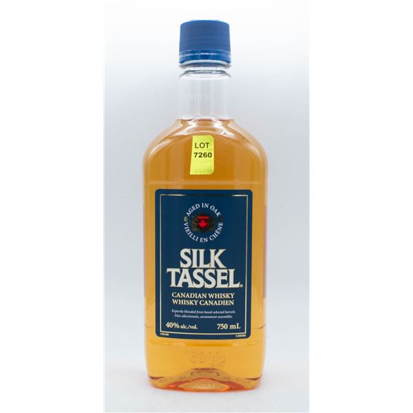 SILK TASSEL CANADIAN WHISKY 750ML 40% ABV