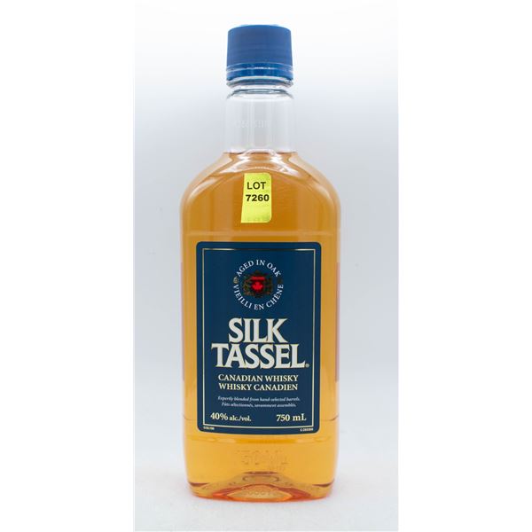SILK TASSEL CANADIAN WHISKY 750ML 40% ABV