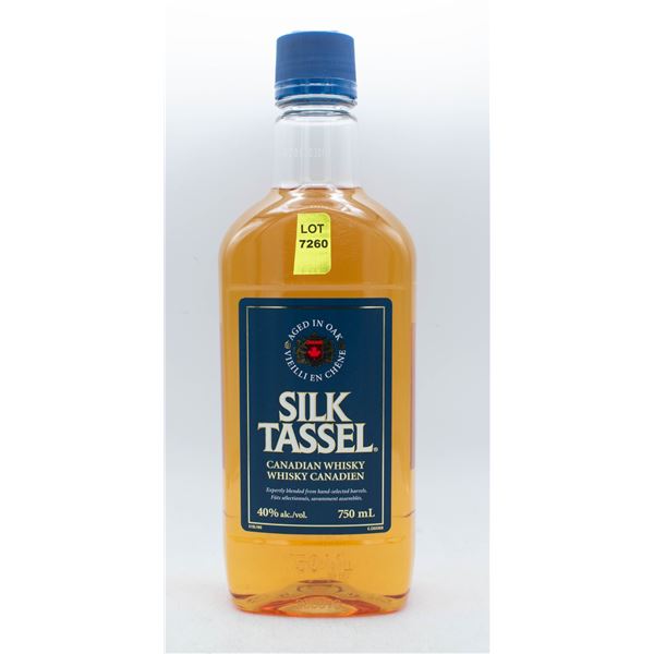 SILK TASSEL CANADIAN WHISKY 750ML 40% ABV