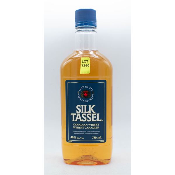 SILK TASSEL CANADIAN WHISKY 750ML 40% ABV