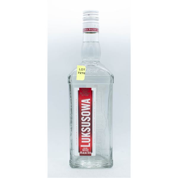 LUKSUSOWA POTATO VODKA 750ML 40% ABV