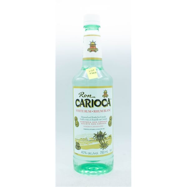 RON CARIOCA WHITE RUM 750ML 40% ABV