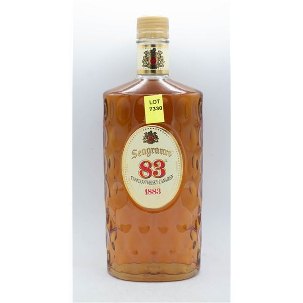 SEAGRAM'S 83 CANADIAN WHISKY 750ML 40% ABV