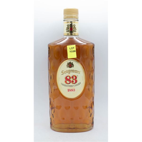 SEAGRAM'S 83 CANADIAN WHISKY 750ML 40% ABV