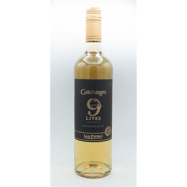 GATO NEGRO 9 LIVES SAUVIGNON BLANC 750ML 12.5% ABV
