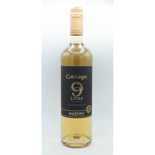 GATO NEGRO 9 LIVES SAUVIGNON BLANC 750ML 12.5% ABV