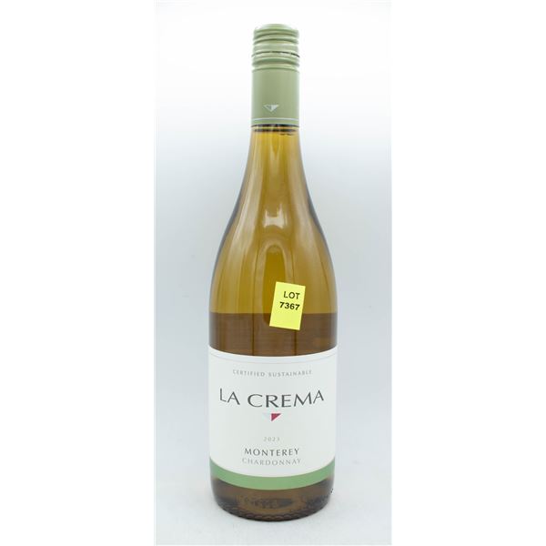 LA CREMA 2023 CHARDONNAY 750ML 13.5% ABV