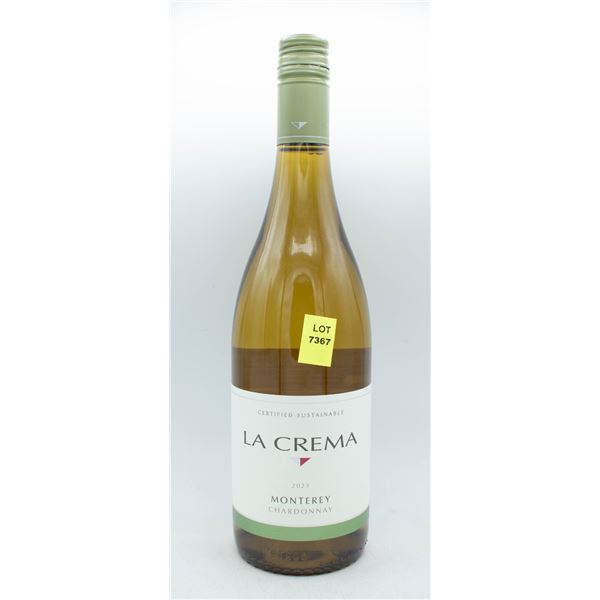 LA CREMA 2023 CHARDONNAY 750ML 13.5% ABV