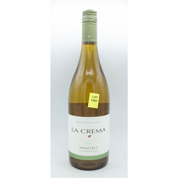LA CREMA 2023 CHARDONNAY 750ML 13.5% ABV