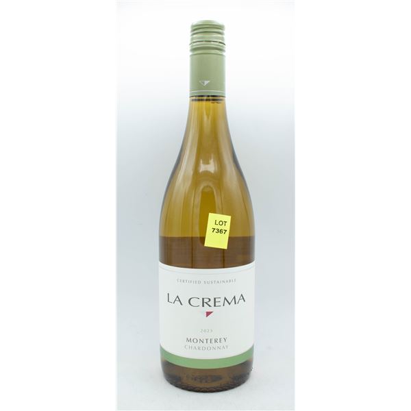 LA CREMA 2023 CHARDONNAY 750ML 13.5% ABV