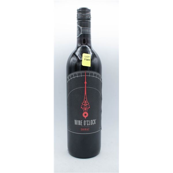 IT'S WINE O'CLOCK SOMEWHERE SHIRAZ 750ML 13% ABV