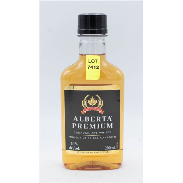 ALBERTA PREMIUM CANADIAN RYE WHISKY 200ML 40%