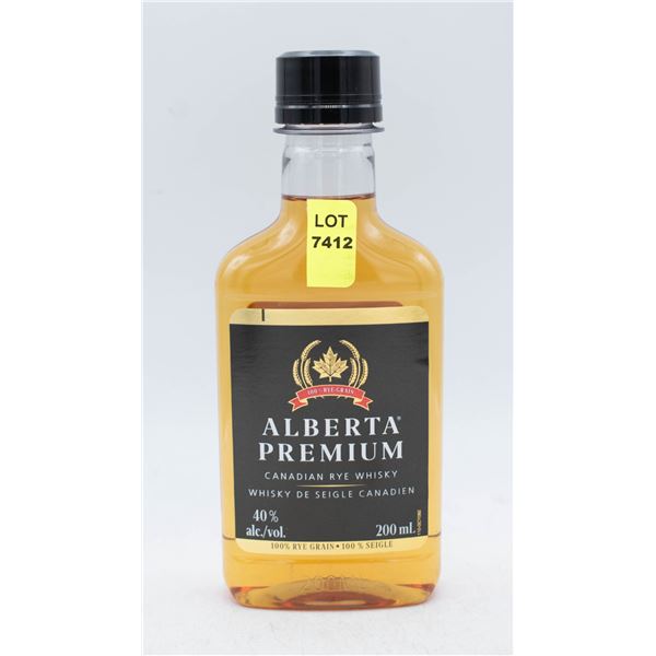 ALBERTA PREMIUM CANADIAN RYE WHISKY 200ML 40%