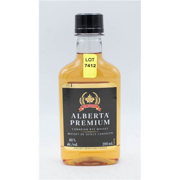ALBERTA PREMIUM CANADIAN RYE WHISKY 200ML 40%