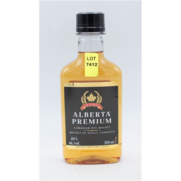 ALBERTA PREMIUM CANADIAN RYE WHISKY 200ML 40%