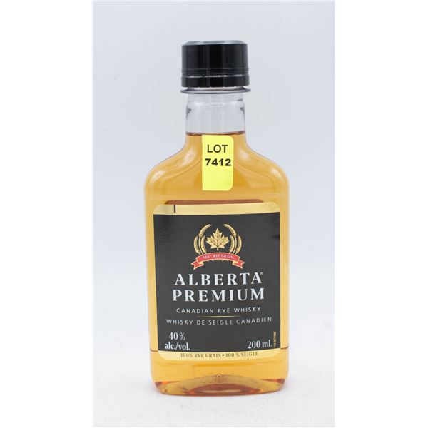 ALBERTA PREMIUM CANADIAN RYE WHISKY 200ML 40%