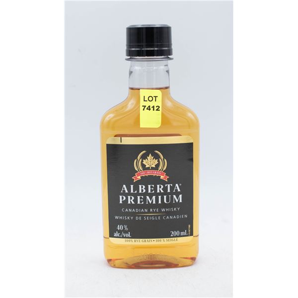 ALBERTA PREMIUM CANADIAN RYE WHISKY 200ML 40%