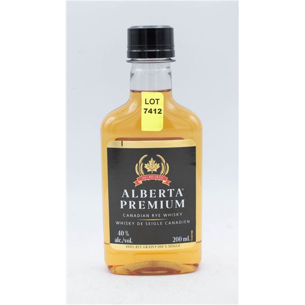 ALBERTA PREMIUM CANADIAN RYE WHISKY 200ML 40%