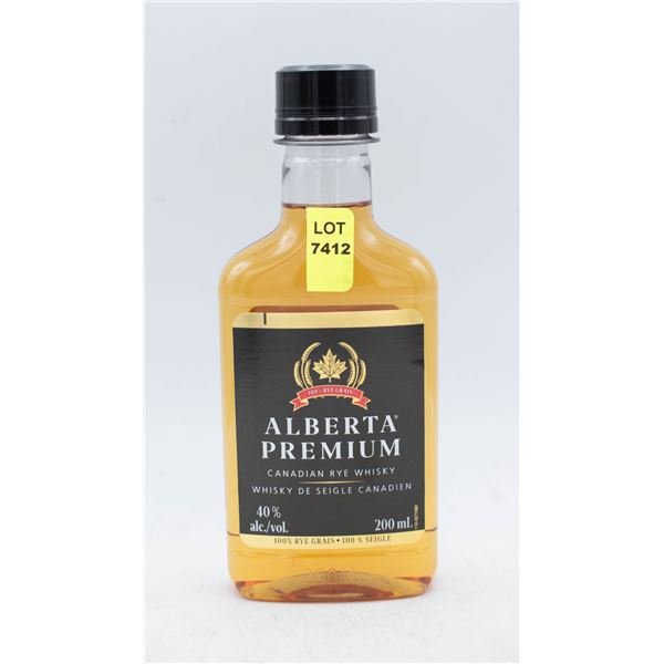 ALBERTA PREMIUM CANADIAN RYE WHISKY 200ML 40%