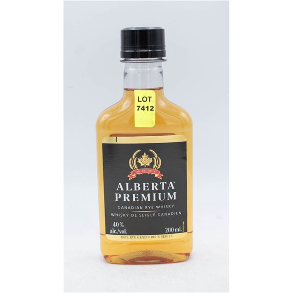 ALBERTA PREMIUM CANADIAN RYE WHISKY 200ML 40%