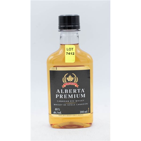 ALBERTA PREMIUM CANADIAN RYE WHISKY 200ML 40%