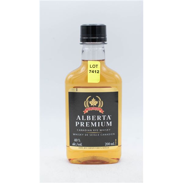 ALBERTA PREMIUM CANADIAN RYE WHISKY 200ML 40%