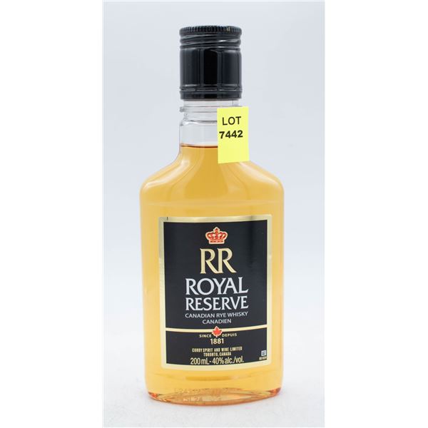 ROYAL RESERVE CANADIAN RYE WHISKY 200ML 40%
