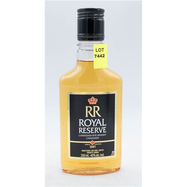 ROYAL RESERVE CANADIAN RYE WHISKY 200ML 40%