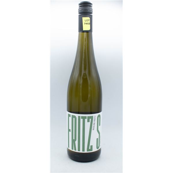 FRITZS RIESLING FRUITY BY GUNDERLOCH 750ML 11.5%