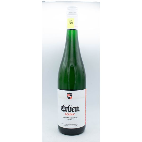 2021 ERBEN SPATLESE FEINFRUCHTIG 750ML 9.5%