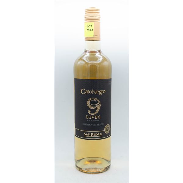 GATO NEGRO 9 LIVES RESERVE SAUVIGNON BLANC 750ML