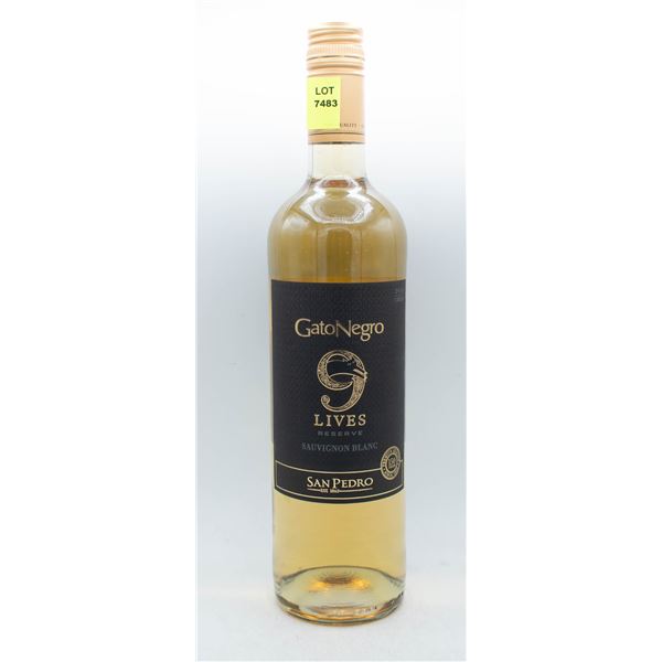 GATO NEGRO 9 LIVES RESERVE SAUVIGNON BLANC 750ML