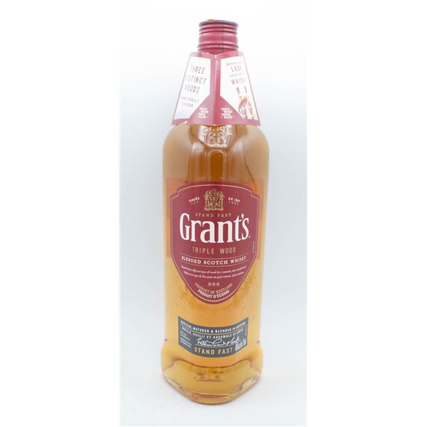 GRANT'S TRIPLE WOOD BLENDED SCOTCH WHISKY 750ML