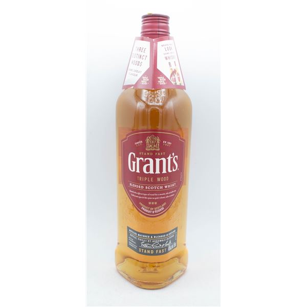 GRANT'S TRIPLE WOOD BLENDED SCOTCH WHISKY 750ML