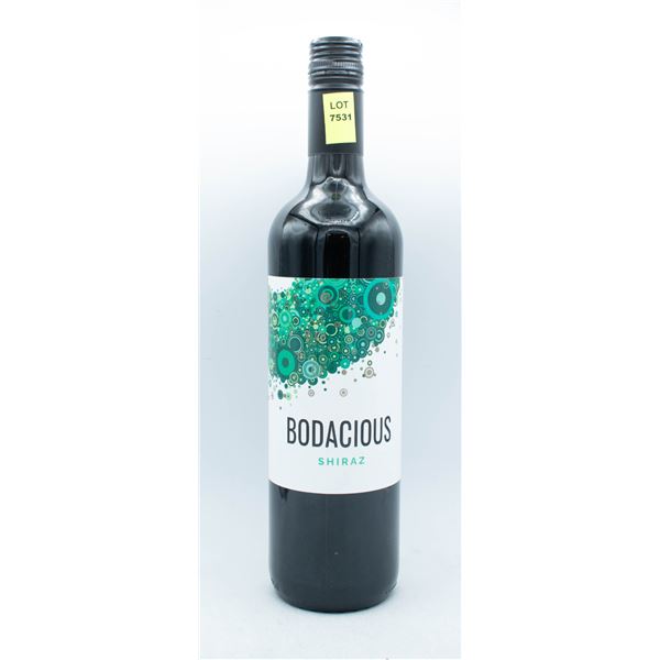 BODACIOUS SHIRAZ 750ML 12.5%