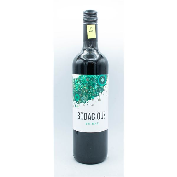 BODACIOUS SHIRAZ 750ML 12.5%