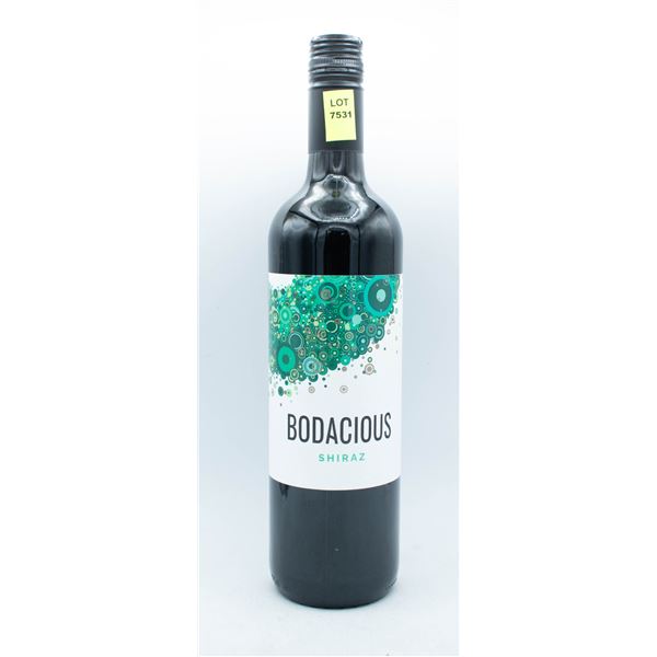 BODACIOUS SHIRAZ 750ML 12.5%