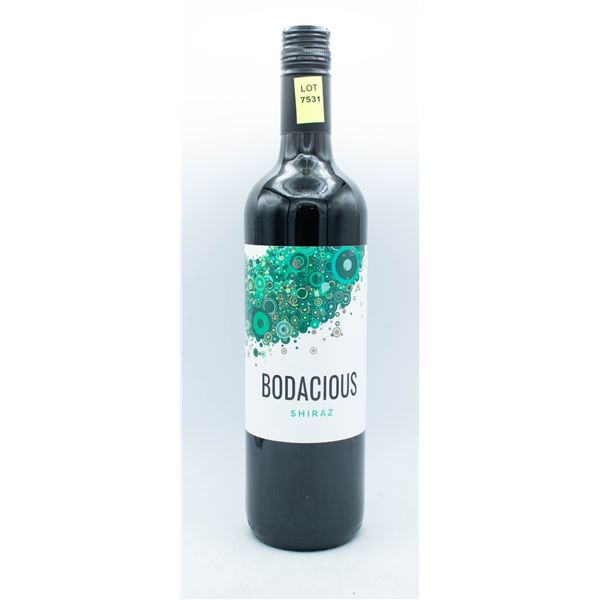 BODACIOUS SHIRAZ 750ML 12.5%