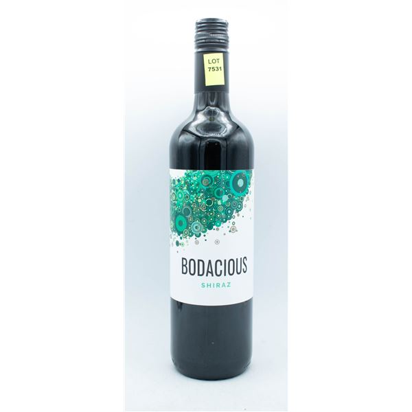 BODACIOUS SHIRAZ 750ML 12.5%