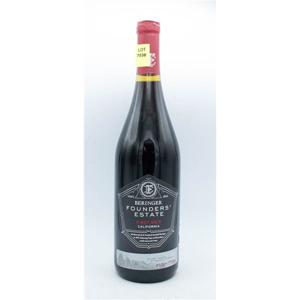 2022 BERINGER FOUNDER'S ESTATE PINOT NOIR 750ML