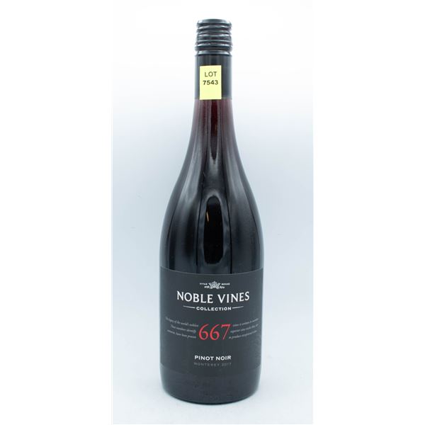 667 NOBLE VINES COLLECTION PINOT NOIR 750ML 14.5%