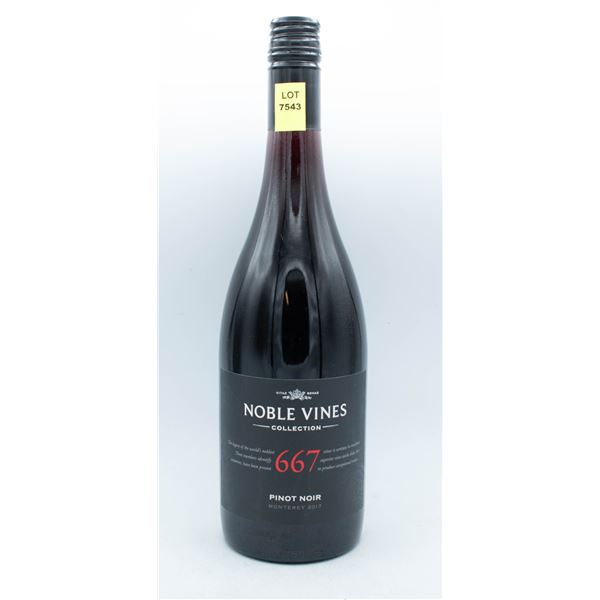 667 NOBLE VINES COLLECTION PINOT NOIR 750ML 14.5%