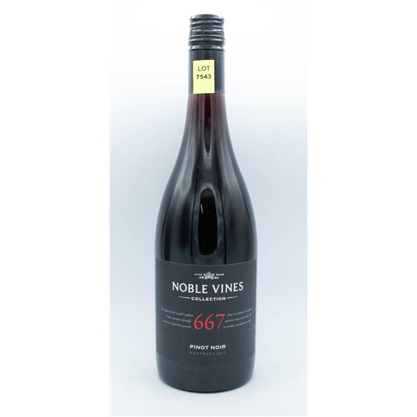 667 NOBLE VINES COLLECTION PINOT NOIR 750ML 14.5%