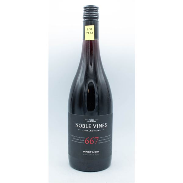 667 NOBLE VINES COLLECTION PINOT NOIR 750ML 14.5%