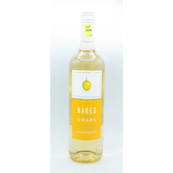 NAKED GRAPE UNOAKED CHARDONNAY 750ML 12.5%