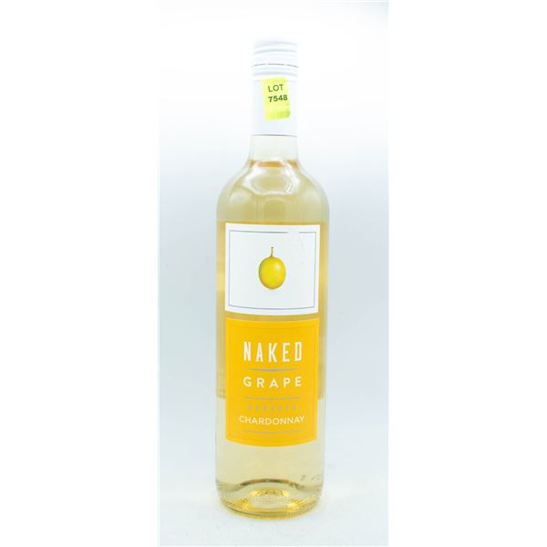 NAKED GRAPE UNOAKED CHARDONNAY 750ML 12.5%