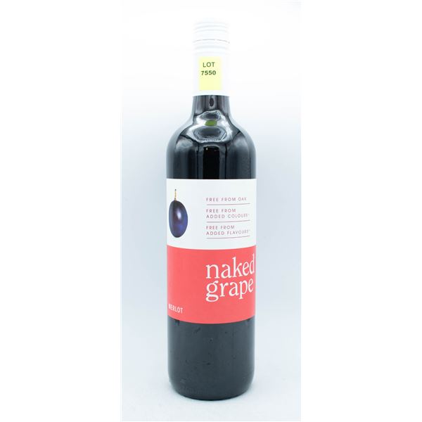 NAKED GRAPE MERLOT 750ML 12.5%