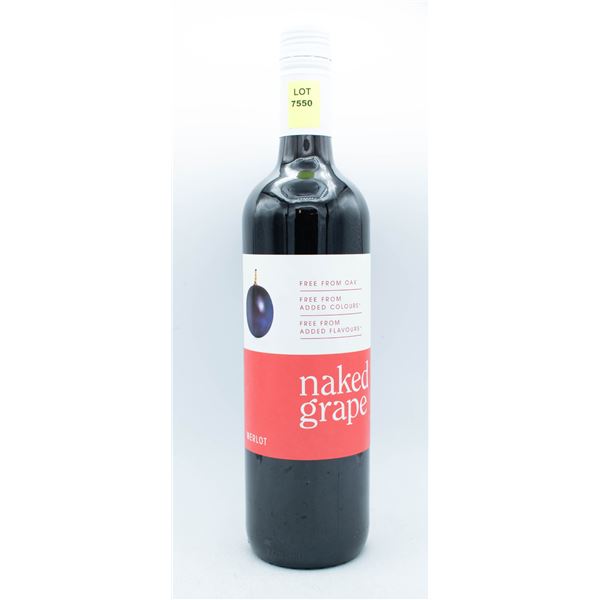 NAKED GRAPE MERLOT 750ML 12.5%