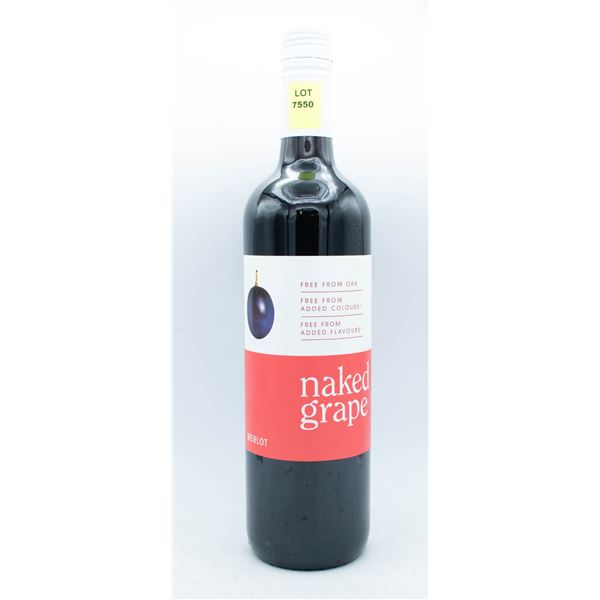 NAKED GRAPE MERLOT 750ML 12.5%